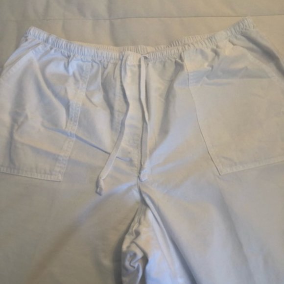 L.L. Bean Classic Fit White Slacks - Picture 2 of 5